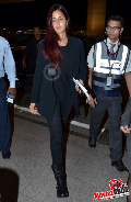 Katrina Kaif and Priyanka Chopra snapped at Mumbai International Airport