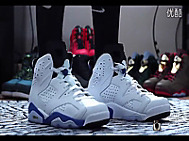 jordan 6 sport blue on feet