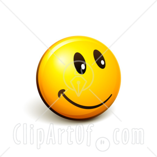 smile clipart. 32119-Clipart-Illustration-Of-