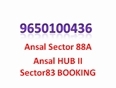 Ansal Hub Sector 83 Gurgaon 9650100436 Ansal Sector 88A 