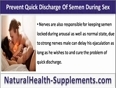 How To Prevent Quick Discharge Of Semen During Sex 