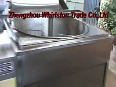 Semi-automatic Garlic Slice Frying Machine for Making Fried Garlic Chips