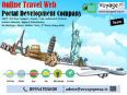 Online travel web portal development company in india