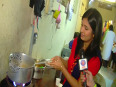 Prajakta Mali Makes Tea On The Sets Of Julun Yeti Reshimgathi-Zee Marathi Serial