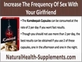 How Can I Increase The Frequency Of Sex With My Girlfriend Naturally 