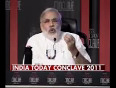Part 2 - Narendra Modi speech at india today conclave 2011