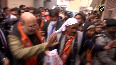 UP: Amit Shah conducts door-to-door campaign in Kairana
