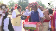 Watch: CM Shivraj plays dhol, dances with Tribals in Mandla