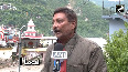 Mandi Foot over bridge of Hanuman Temple in Saulikhad falls due to intense water flow