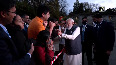 PM Modi shows his drumming skills in Glasgow