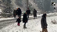 J-K: Doda receives fresh snowfall, attracts tourists from across India