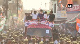 Priyanka Gandhi holds mega roadshow in UP's Jalaun