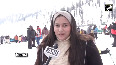 Winter wonderland Gulmarg attracts tourists amid snowfall