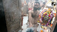 Bhasma Aarti being performed at Ujjain s Mahakaleshwar Jyotirlinga Temple on Sawan month s Monday