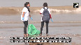 Cleanathon 2.0 launched at Juhu Beach after Ganpati Visarjan