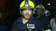 Fire breaks out at a slum in Mumbai