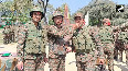 Indian Army deployed on LoC celebrates Holi in Akhnoor