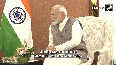 PM Modi meet Suzuki Motors Prez Toshihiro Suzuki and APM Terminals CEO Keith Svendsen in Gandhinagar