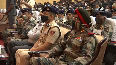 J and K LG Manoj Sinha visits Special National Integration Camp of NCC Cadets in Rangreth