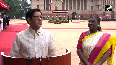 President Ferdinand R Marcos Jr of Philippines accorded Ceremonial welcome at Rashtrapati Bhavan
