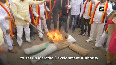 Vatal Nagaraj, pro-Kannada activists hold protest over set up of Maratha Development Authority.mp4