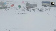 Razdan Top in Kashmir receives first Snowfall