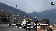 WATCH: Joshimath receives fresh snowfall