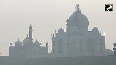 Thin layer of fog envelops Taj Mahal post Diwali