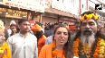 Foreign devotees recite 'Shiv Tandav Stotram' in Varanasi 