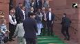 Education Min Dharmendra Pradhan welcomes his Australian Counterpart, delegation in Parliament