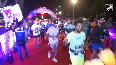 Pullela Gopichand flagged off Apollo Tyres New Delhi Marathon at Jawaharlal Nehru Stadium in Delhi