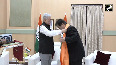 Hyderabad Telangana Governor Jishnu Dev Varma meets Consul-General of Japan Takahashi Muneo