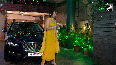 Mahira Sharma wreaked havoc in a yellow suit, posing fiercely in front of the paps