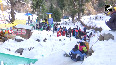 Solang Valley sees surge in tourists after fresh snowfall in Himachal