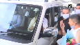 WB CM Mamata Banerjee arrives in Goa