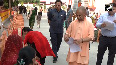 CM Yogi Adityanath hold Janta Darshan at Gorakhnath temple, listens to peoples grievances