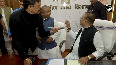 Patna JDU S Ashok Choudhary takes charge as Bihar Minister for Rural Works Department