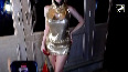 Giorgia Andriani raised the internets temperature in golden outfit
