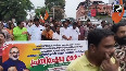 BJP protests over alleged attack by CPI (M) on Union Min Suresh Gopi s office in Thrissur