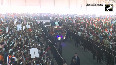 Record-breaking crowd welcomes PM Modi in Silvassa