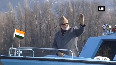 Watch: PM Modi takes boat ride in scenic Dal Lake