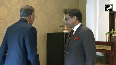 Foreign Secretary Vikram Misri meets Mauritius PM Dr. Navinchandra Ramgoolam in Varanasi