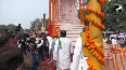 UP Congress MP Rahul Gandhi inaugurates Shaheed Chowk, PMGSY roads in Raebareli