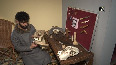 Kashmiri youth creates unique art from animal bones
