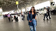 Chitrangda rocks effortless chic look at Mumbai Airport