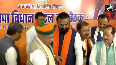 BJP Observers Congratulate Samrat Choudhary 10Vijay Sinha for being elected as Legislature Party leaders