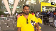 Chennai Super Kings team arrives at Chennai Airport after winning fifth IPL title