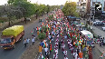 Women hold 'Sindoor Yatra' to honour forces