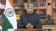 India has shown unmatched resolve against COVID-19 President Kovind