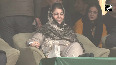 J&K Mehbooba Mufti attends Youth Convention of PDP in Srinagar